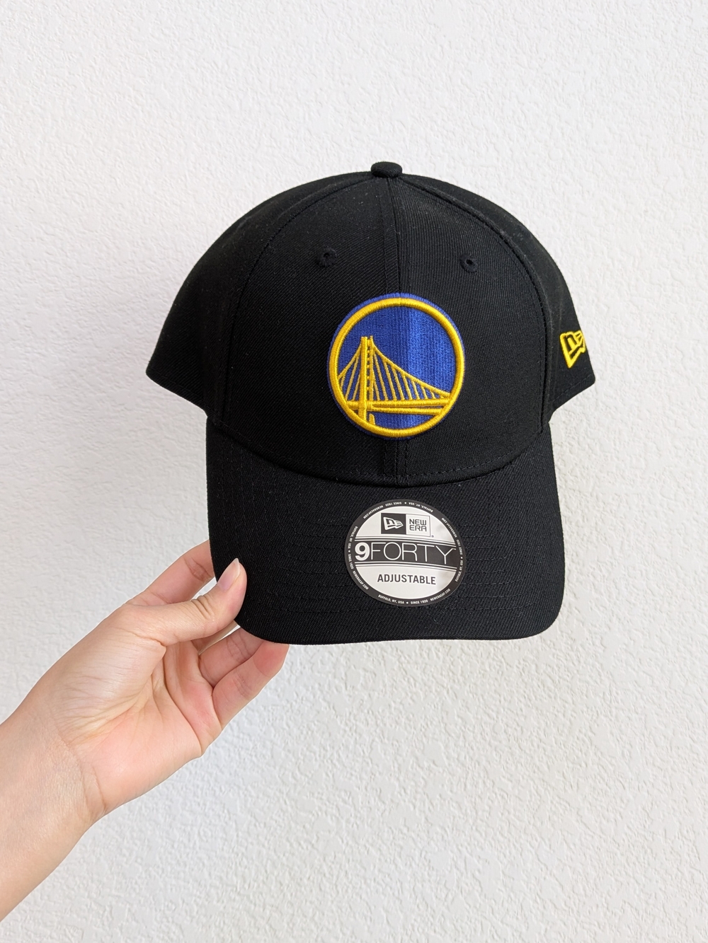 Golden State Warriors Black New Era 9Forty cap